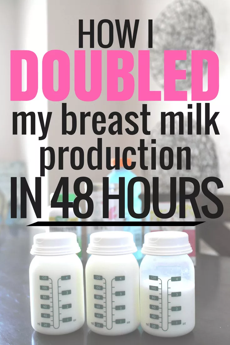 How to Increase Your Milk Supply in 48 Hours