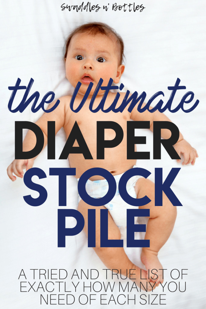 The Perfect Diaper Stock Pile