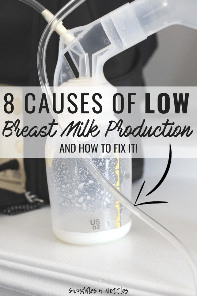 Nine Reasons you are experiencing low breast milk production
