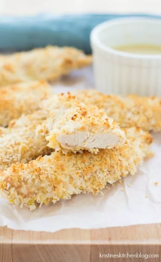 Parmesan Crusted Chicken- Part of my pre-baby meal prep!