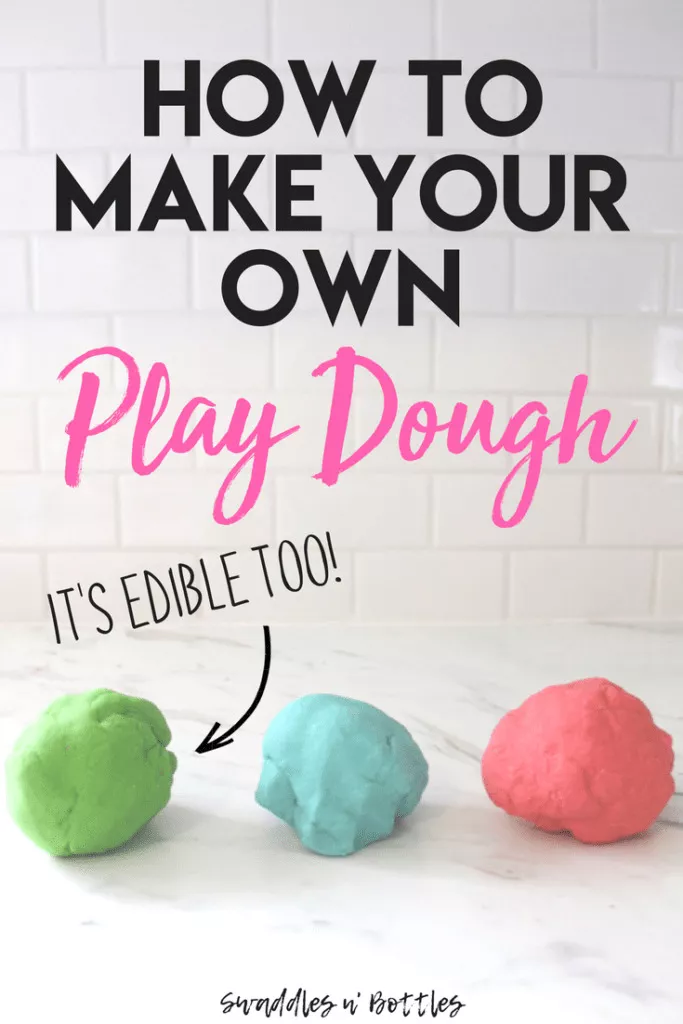 Homemade Play-Doh (It’s Edible Too!)