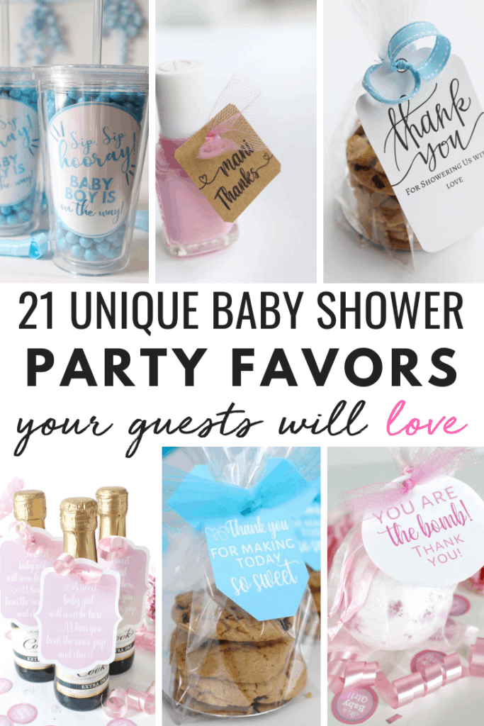 baby shower favor messages