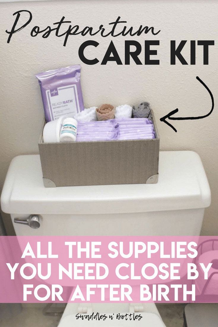 Postpartum Kit (THESE DIDNT EXIST WHEN I GAVE BIRTH AND HAS
