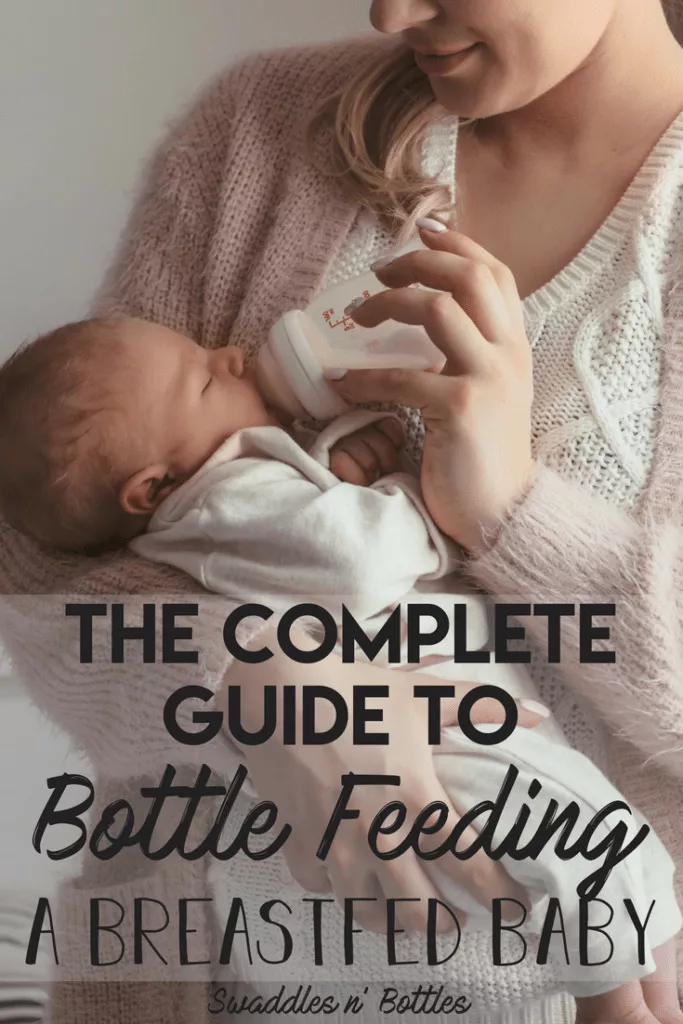 Best practives when bottle feeding a breastfed baby