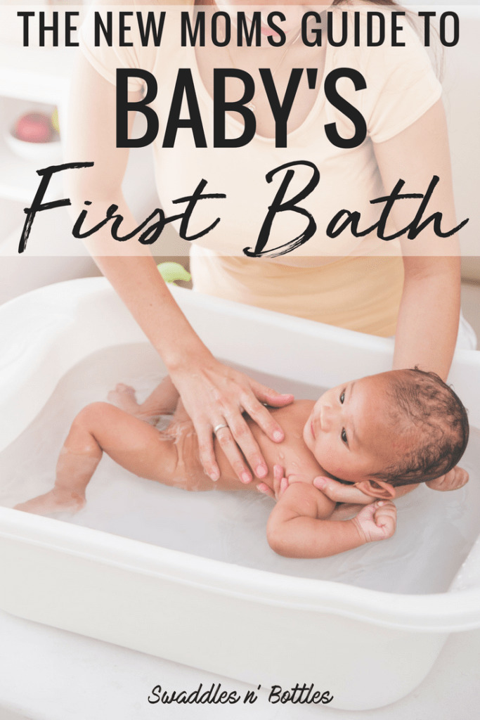 The New Moms Guide to Giving Baby their First bath