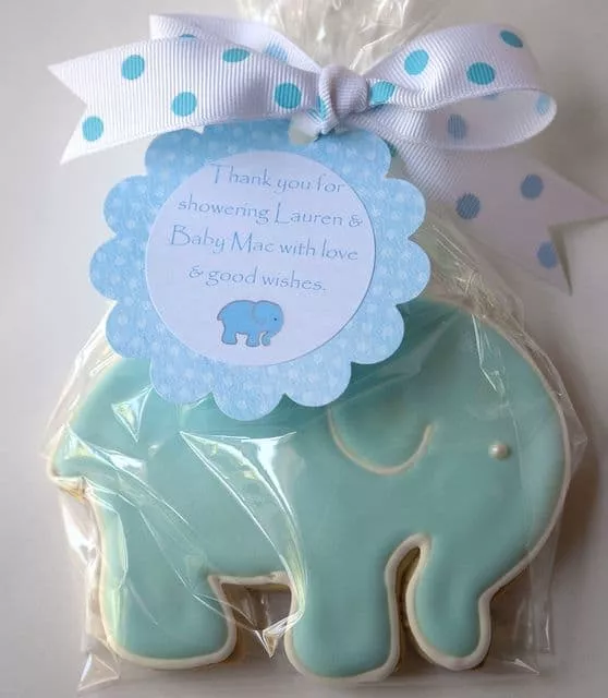 Send your guests home with something sweet! A cute idea for a baby shower thank you gift