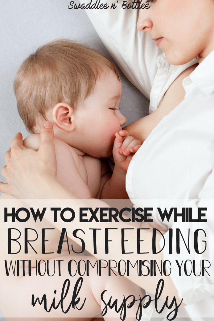 How to Eat Healthy and Exercise WITHOUT Hurting Your Milk Supply