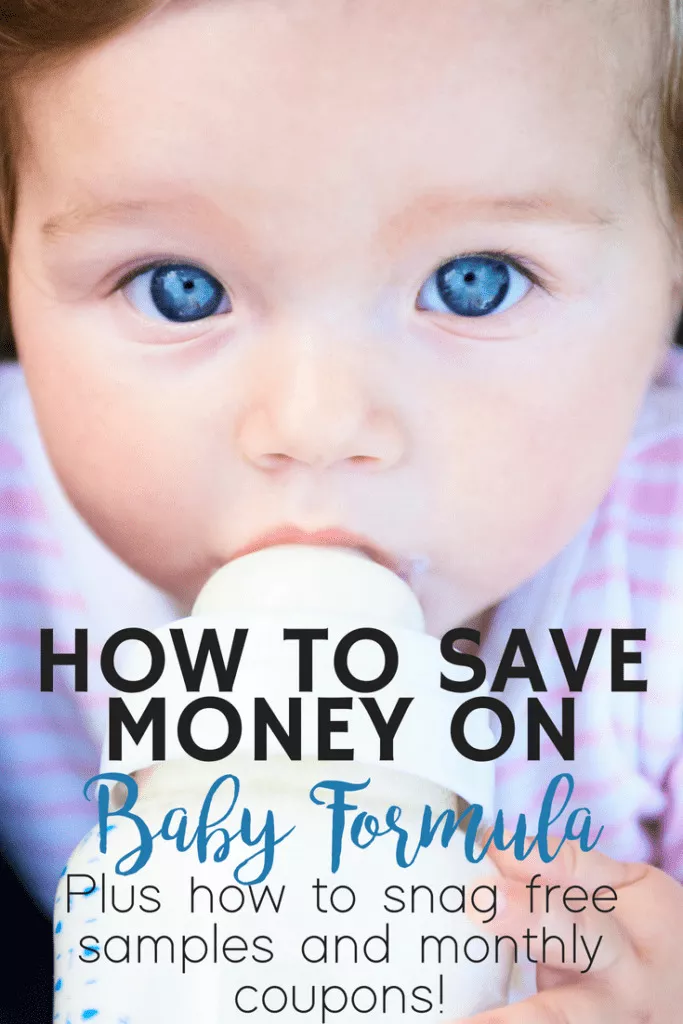 How to save money on baby formula and how to get free samples sent to you!