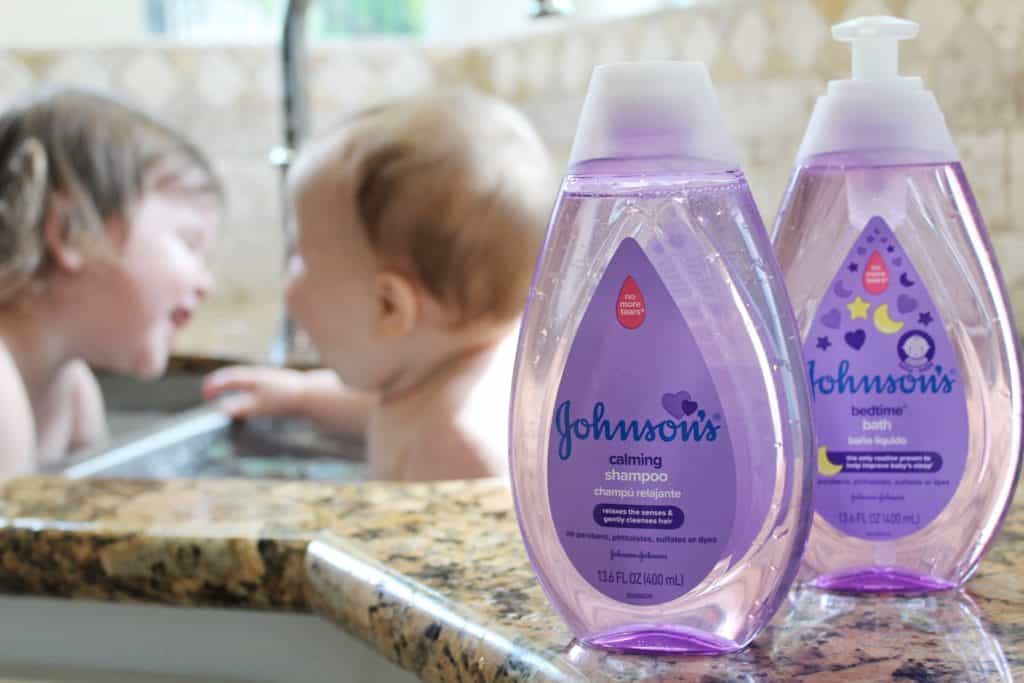 Our bedtime routine with Johnson's Baby