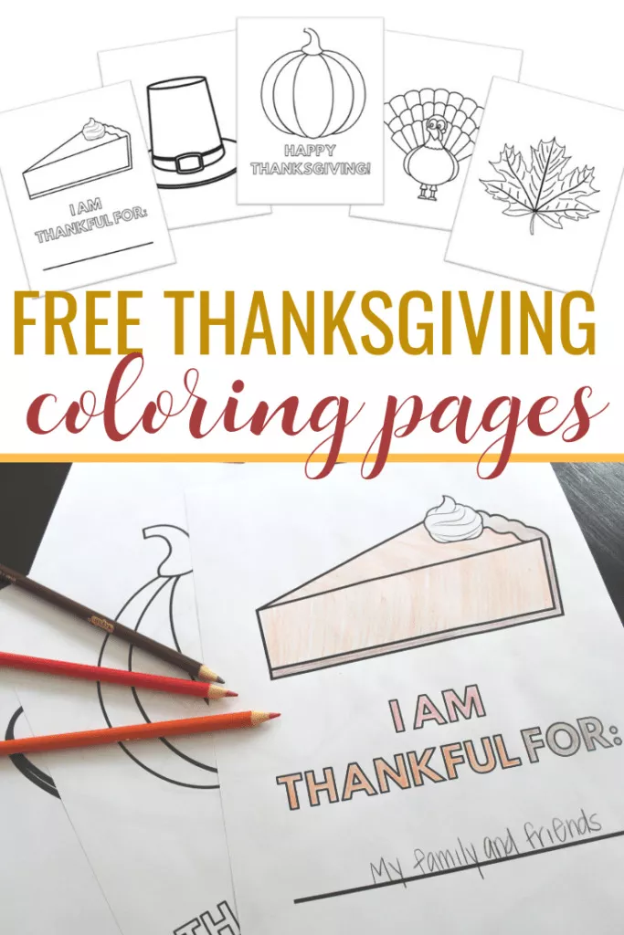 Free Thanksgiving Printables Coloring Pages for toddlers, preschoolers and kids!