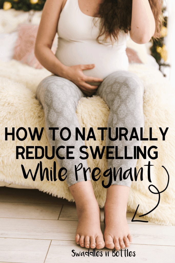 How to reduce swelling in feet while pregnant