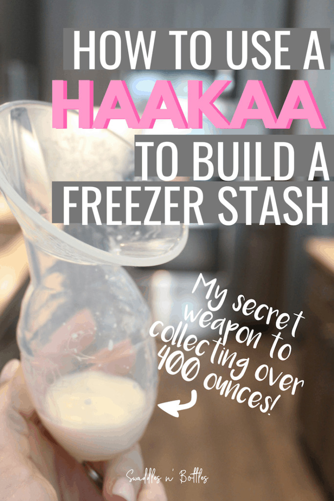 The Haakaa: The Easiest Way to Build A Freezer Stash While on Maternity Leave