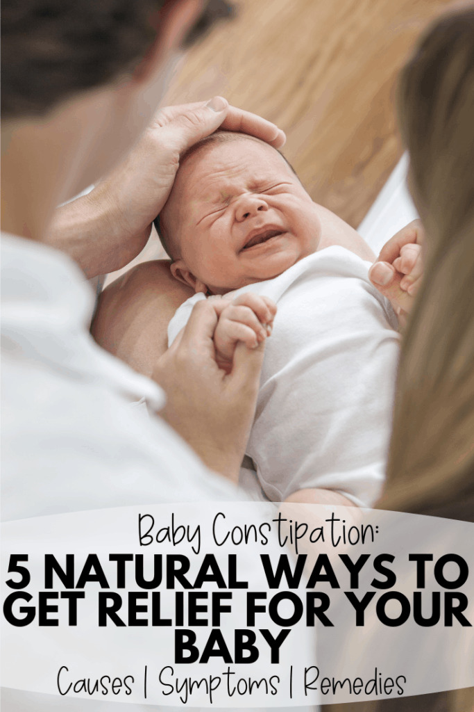 5 Natural Ways to relieve constipation in babies