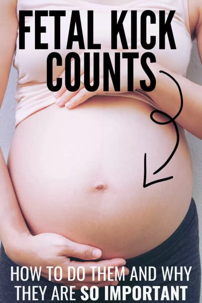 how to do fetal kick counts