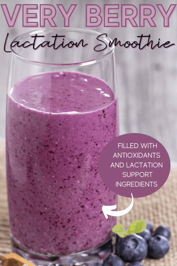 Very Berry Lactation Smoothie
