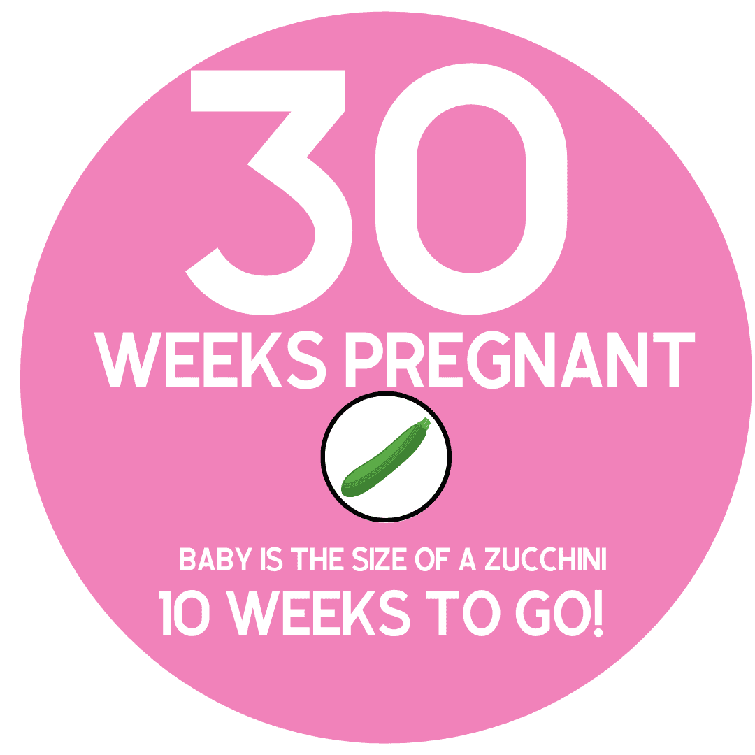 30 weeks pregnant: symptoms