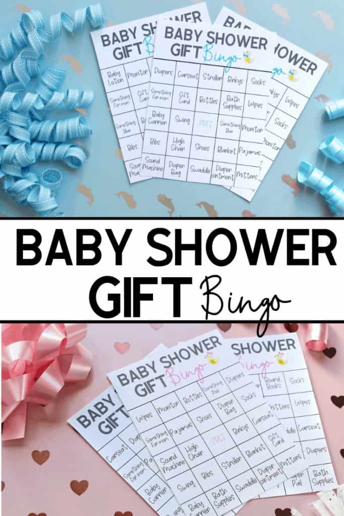 baby shower Bingo