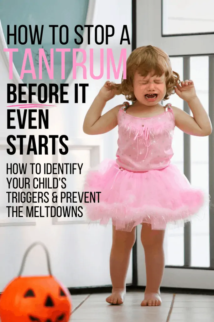 how to avoid temper tantrums with toddlers