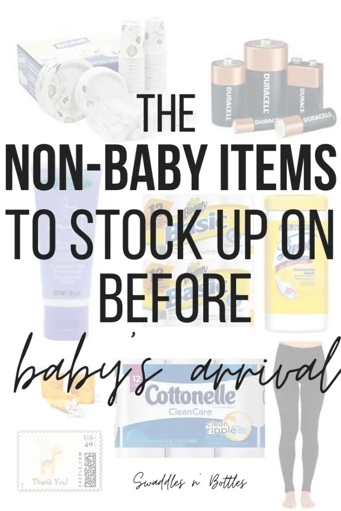 Non-Baby Items to Stock Up On Before Baby Arrives!