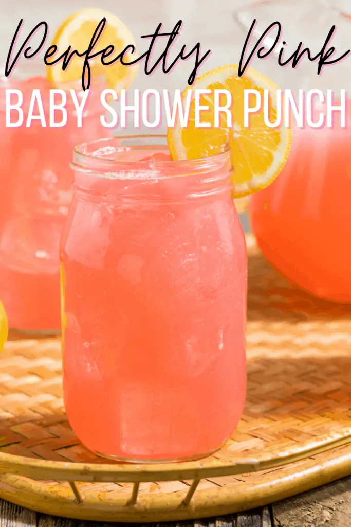 Perfectly Pink Punch- The Best Girl Baby Shower Punch!