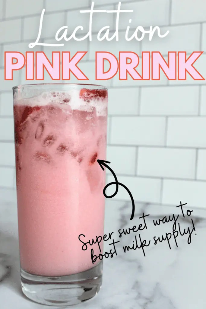 Lactation Pink Drink- The Sweetest Way to Increase Milk Supply!